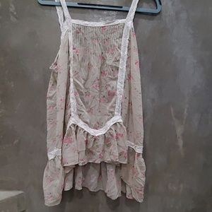 Free people sheer boho tank
